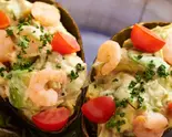 海老とアボカドのサラダ(海のYey uminoie)