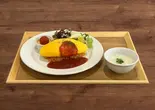 ふわとろケチャップオムライス(スープ・サラダ付き)（たまごダイニング 卵と玉子）