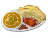 お弁当セット(D) ナン・Take Out Set (D) Nan（Kabita curry house ＆ spic mart）