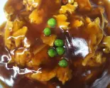 カニ玉（中華料理 八龍）