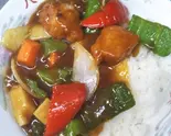 酢豚丼(甘味です)（中華料理 八龍）