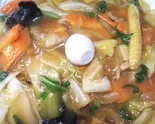 五目焼きそば(あんかけ)（中華料理 八龍）
