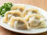 ぷりぷり海老水餃子(5個)（金の餃子酒場 西葛西店）