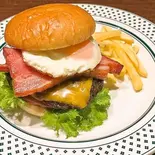ベーコンエッグバーガー-Bacon ＆ Egg Burger-（scheinensteakhouse）