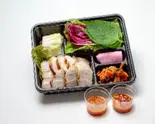 燻製ボッサム(エビ塩·味噌付き)（韓国料理サムシセキ 3号店(中井店)）