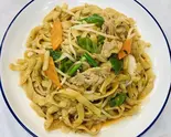 焼き刀削麺(炒刀削麺)（大碗 蘭州拉麺•刀削麺）