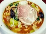 五目野菜の刀削麺（北京家庭菜 府中店）