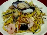 海鮮五目野菜焼きそば ー海鲜炒面（北京家庭菜 府中店）