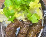 豚の腸焼き lòng dồi nướng（インチャン ベトナム料理 Inchan Vitnamesefood）