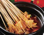 四川風牛ハチノス鍋(涮毛肚)（寛窄巷子 カンザイシャンズ 蒲田店）