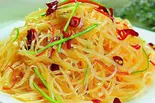 じゃが芋細切り炒め(炒土豆丝)（寛窄巷子 カンザイシャンズ 蒲田店）