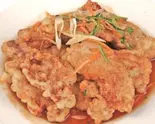 揚げ豚肉の甘酢炒め(锅包肉)（寛窄巷子 カンザイシャンズ 蒲田店）