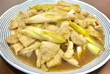 ネギと豚肉炒め(葱爆肉)（寛窄巷子 カンザイシャンズ 蒲田店）