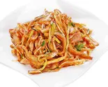 ラー油入り豚ミミの和え物(红油猪耳)（寛窄巷子 カンザイシャンズ 蒲田店）