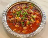 四川風ウシガエル煮込み(食用ガエル) 水煮牛蛙(香港飲茶 唐朝)