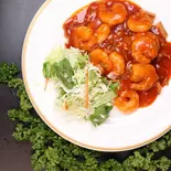 海老のチリソース Large Shrimps with Chili Sauce(香港飲茶 唐朝)