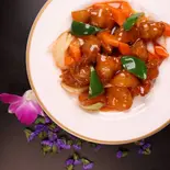 ジューシー酢豚 Guangzhou-Style Sweet & Sour Pork(香港飲茶 唐朝)
