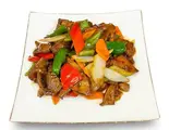 溜肝尖 レバーの東北風炒め(香港飲茶 唐朝)