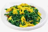 ニラと玉子炒め(香港飲茶 唐朝)