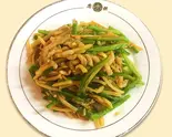 豚肉とピーマン細切り炒め(香港飲茶 唐朝)