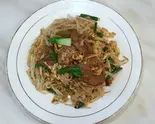 香港風牛肉と河粉炒め Hong Kong-Style Beef & Shahe Fen Noodles Stir-Fry(香港飲茶 唐朝)