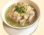 蒸し鶏ラーメン(香港飲茶 唐朝)