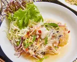 ヤムンセン(春雨サラダ) Yum Woon Sen (Vermicelli Noodle Salad)（バンハオ本店【タイ国認定レストラン「タイ・セレクト」】本格タイ料理）