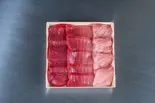 生本鮪丼・赤・中・大（みらい水産【生本まぐろ店】）
