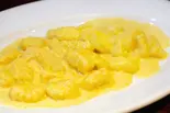 飛騨高山有機とうもろこしソースニョッキ japanease corn sauce Gnocchi（Pizzeria Regista）