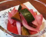 自家製ピクルス homemade pickles（Pizzeria Regista）