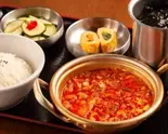 7分豚キムチチゲ定食（セマウル食堂 上野店）