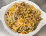 メガ盛り!豪快ミックスビリヤ = Mix Briyani¥3200(アジアンダイニング&バー パラキリティーパレス)