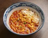 トマトと卵のあんかけラーメン（中華料理文昌）