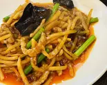 魚香肉糸(豚肉の甘酢炒め)（中華料理文昌）