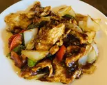 黒胡椒鶏炒め（中華料理文昌）