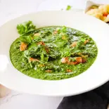 ホウレンソウとエビカレーPrawn Palak Curry(LEKALI)