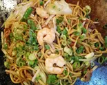 ミックス焼きそば(お好み焼き 鉄板焼き やすまる)