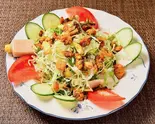 シーフードサラダ Seafood Salad(ゴルカキッチン)