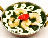 ほうれん草海老/Spinach Prawn（インド料理＆バー サクラ）