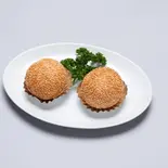 黒ごま餡の胡麻団子（中国料理 品珍酒家 瀬谷店）