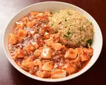麻婆豆腐かけ炒飯（中国料理 品珍酒家 瀬谷店）
