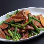 揚げレバーのスタミナニンニクだれ（中国名菜敦煌）