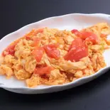 鶏蚕西紅柿（中国名菜敦煌）