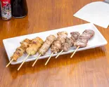 焼鳥6本盛り合わせ(塩)（炭火焼へべれけ屋 本店）