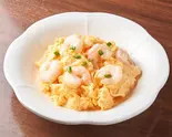 エビと玉子炒め Stir-Fried Shrimp & Egg(中華料理 菜香菜 新宿店)