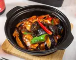田舎風ナスの土鍋（刀削麺酒坊 東京駅店）