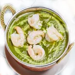 サグプロウンカレー Sag Prawn Curry(インド・ネパール料理NAMASTE PUJA)