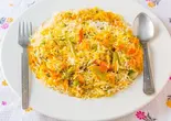 Vegetable briyani(野菜ビリヤニ)(アジアンスパイシーレストラン&バー マイティー)