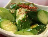 塩だれきゅうり Salted Cucumber(アジアンスパイシーレストラン&バー マイティー)