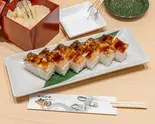 焼穴子押寿司 Grilled Conger Eel Pressed Sushi（回転寿司力丸 三宮センタープラザ店）